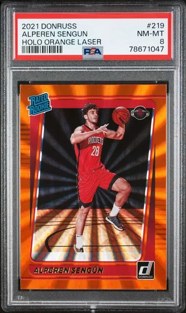 2021-22 Panini Donruss Alperen Sengun Choice Rated #219 card image