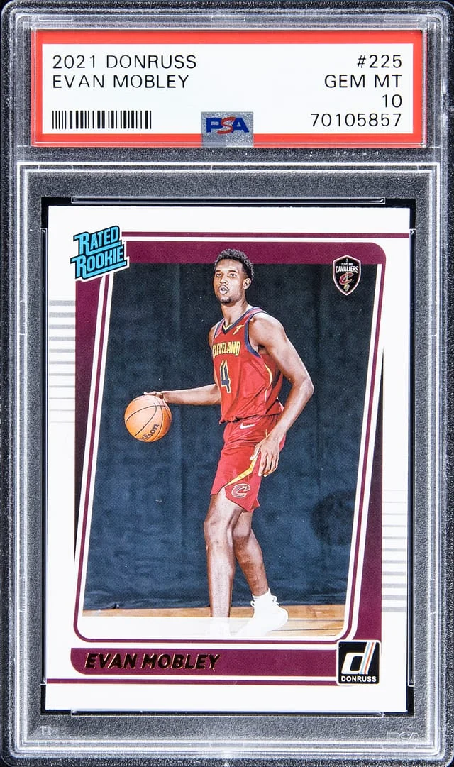 2021-22 Panini Donruss Evan Mobley #225 card image