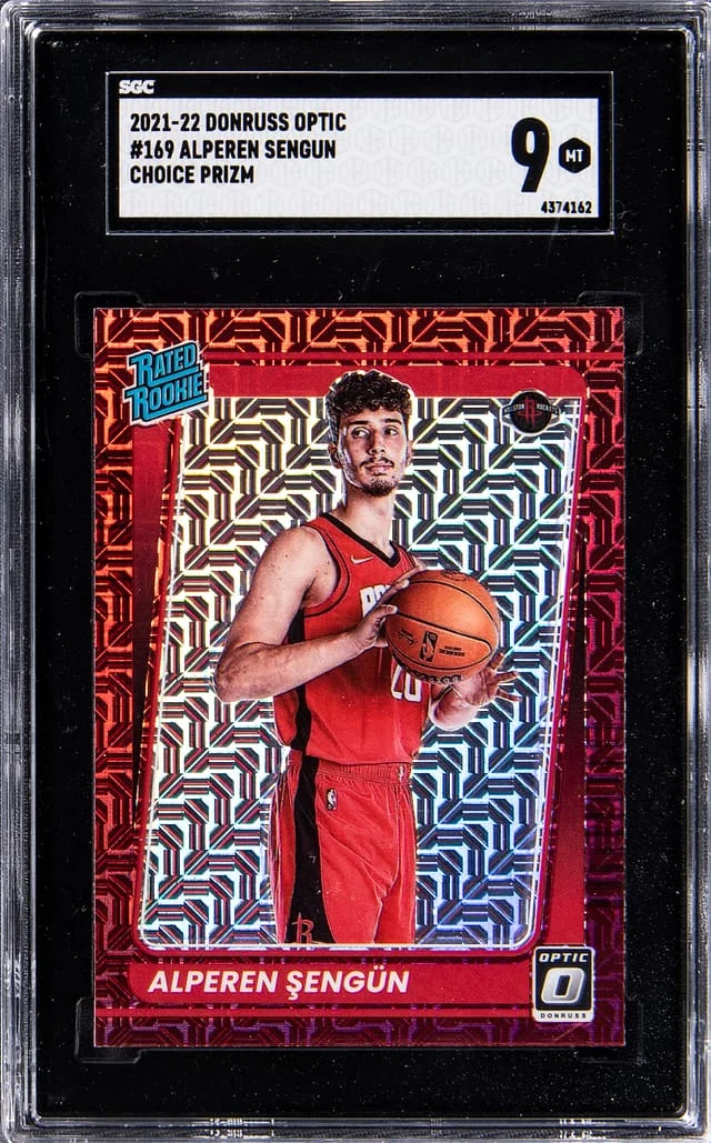 2021-22 Panini Donruss Optic Alperen Sengun Target Box Set #169 card image