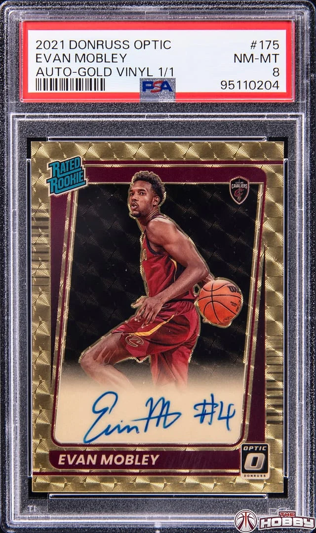 2021-22 Panini Donruss Optic Evan Mobley Target Box Set #175 card image