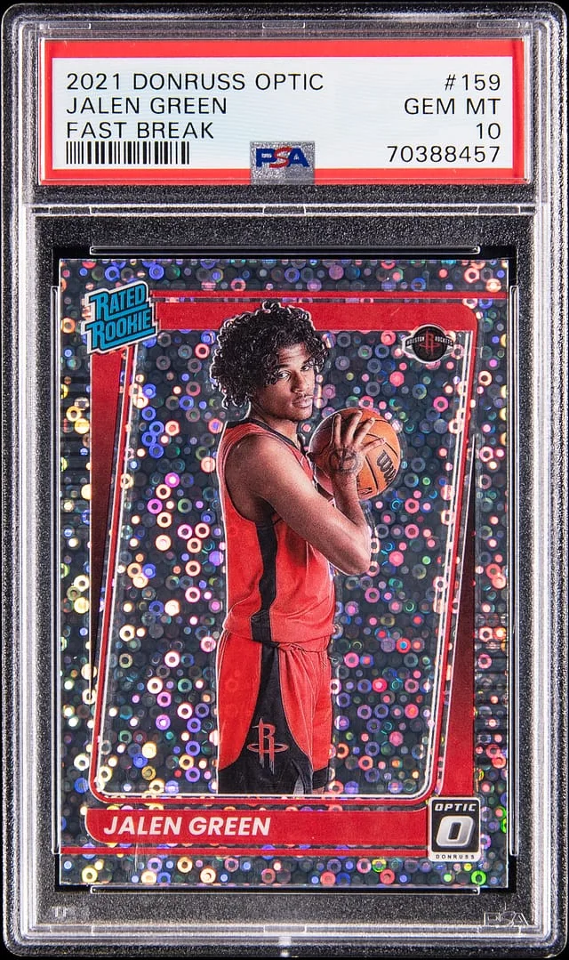 2021-22 Panini Donruss Optic Jalen Fast Break #159 card image