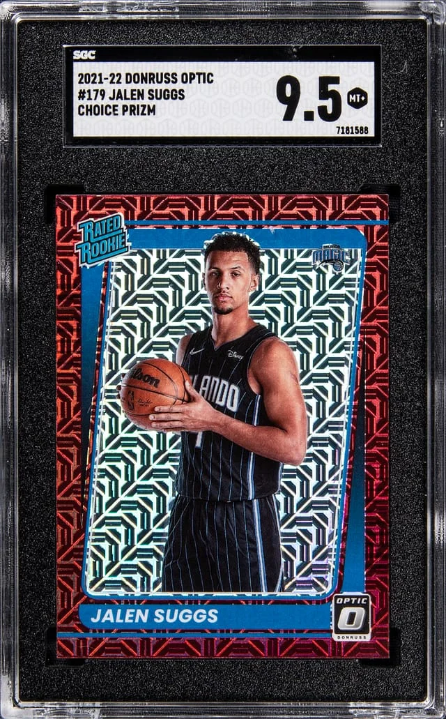 2021-22 Panini Donruss Optic Jalen Suggs Target Box Set #179 card image