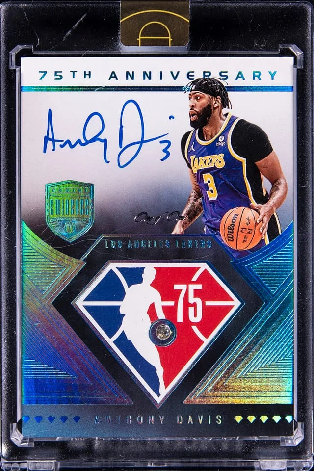 2021-22 Panini Eminence Anthony Davis 75th Anniversary #75-ADV card image