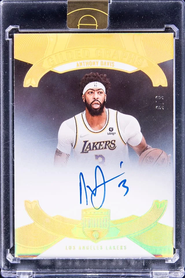 2021-22 Panini Eminence Anthony Davis Guilded Graphs #GG-ADV card image
