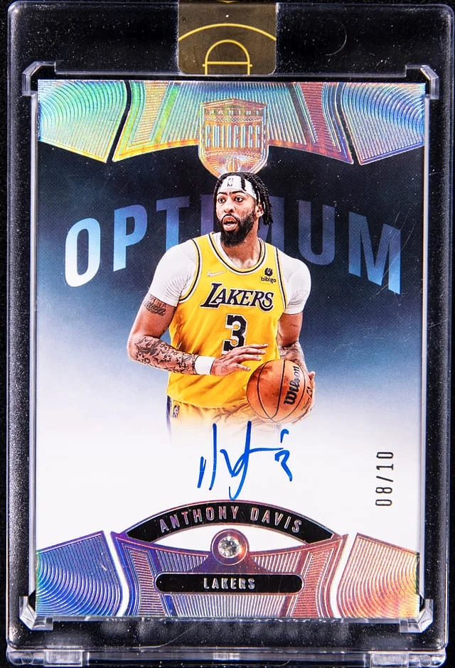 2021-22 Panini Eminence Anthony Davis Optimum Diamond Autographs #ODA-ADV card image