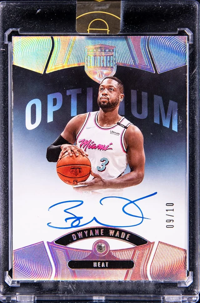 2021-22 Panini Eminence Dwayne Wade Optimum Diamond Autographs #ODA-DWY card image