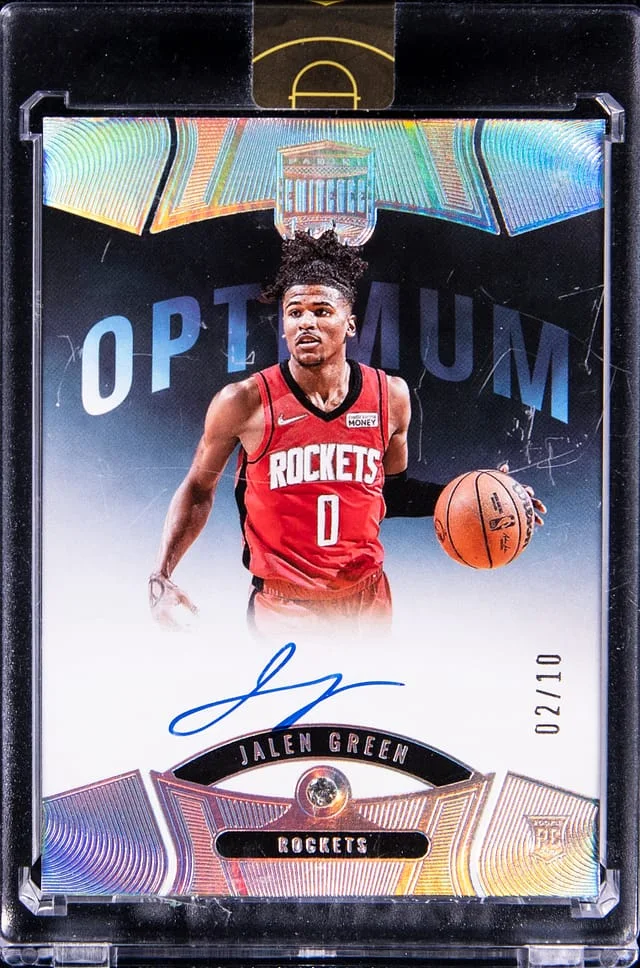 2021-22 Panini Eminence Jalen Optimum Diamond Autographs #ODA-JGR card image