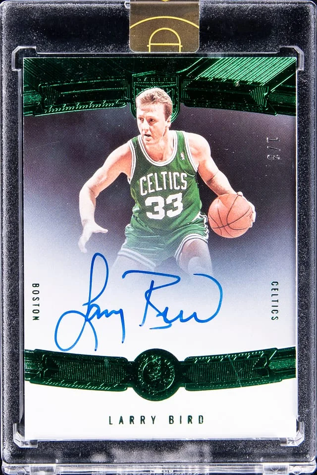 2021-22 Panini Eminence Larry Bird #17 card image
