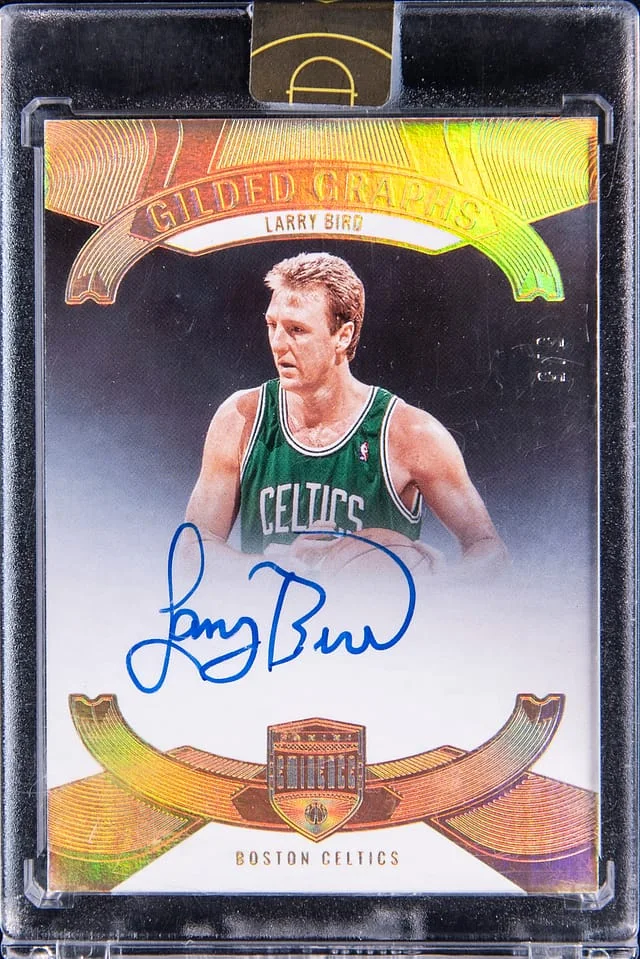 2021-22 Panini Eminence Larry Bird Gilded Graphs #GG-LBI card image