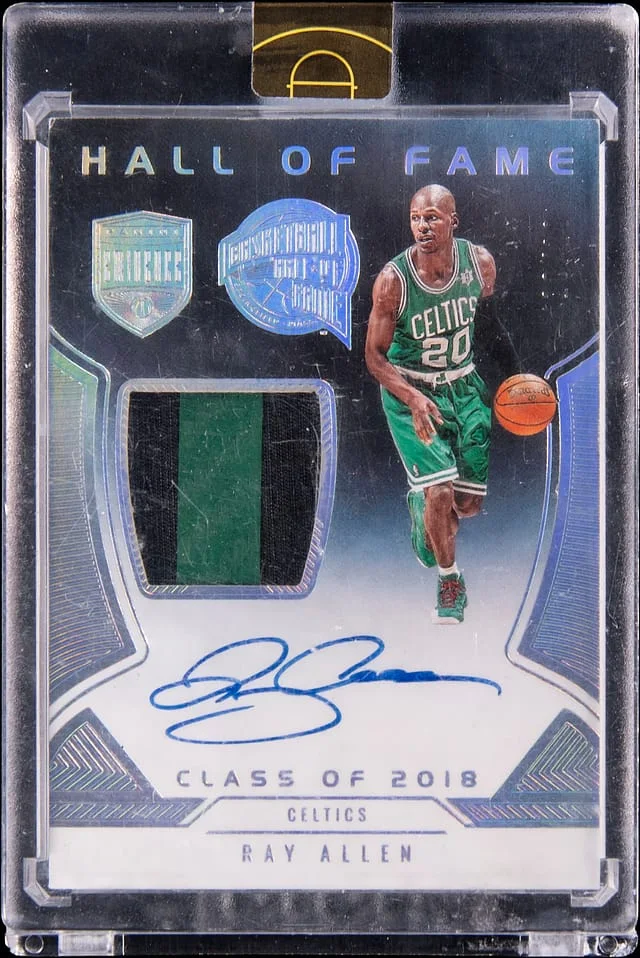 2021-22 Panini Eminence Ray Allen Hall of Fame #HOF-RAY card image