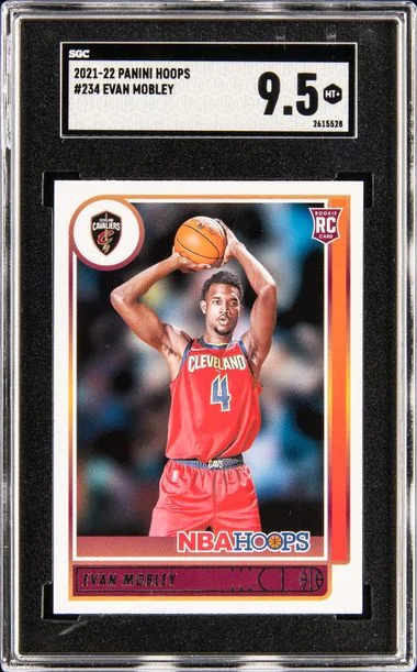 2021-22 Panini Evan Mobley NBA Hoops #234 card image