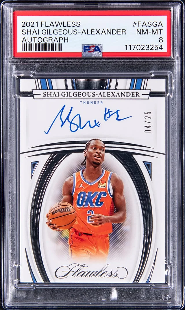 2021-22 Panini Flawless Autograph #FA #no-number card image