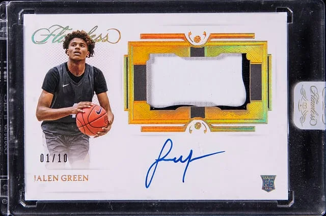 2021-22 Panini Flawless Jalen Collegiate #84 card image