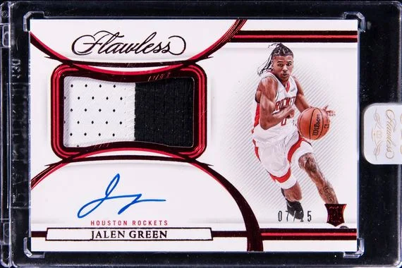 2021-22 Panini Flawless Jalen #Hpa-Jgr card image