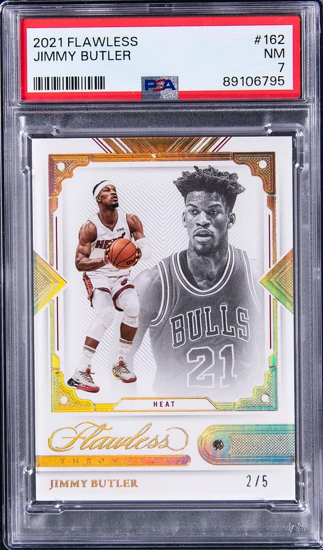 2021-22 Panini Flawless Jimmy Butler #162 card image