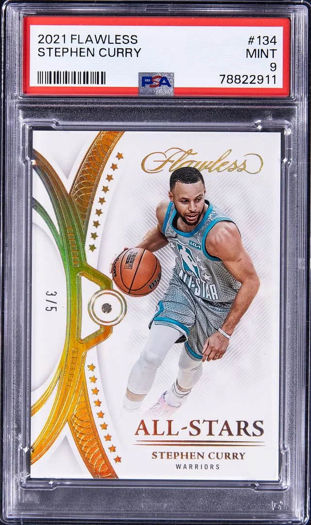 2021-22 Panini Flawless Stephen Curry #134 card image