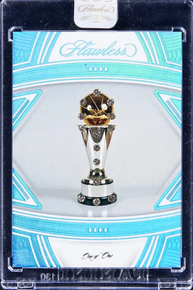2021-22 Panini Flawless Tony Parker Diamond Finals MVP Trophy Gems #FMVP-TPK card image