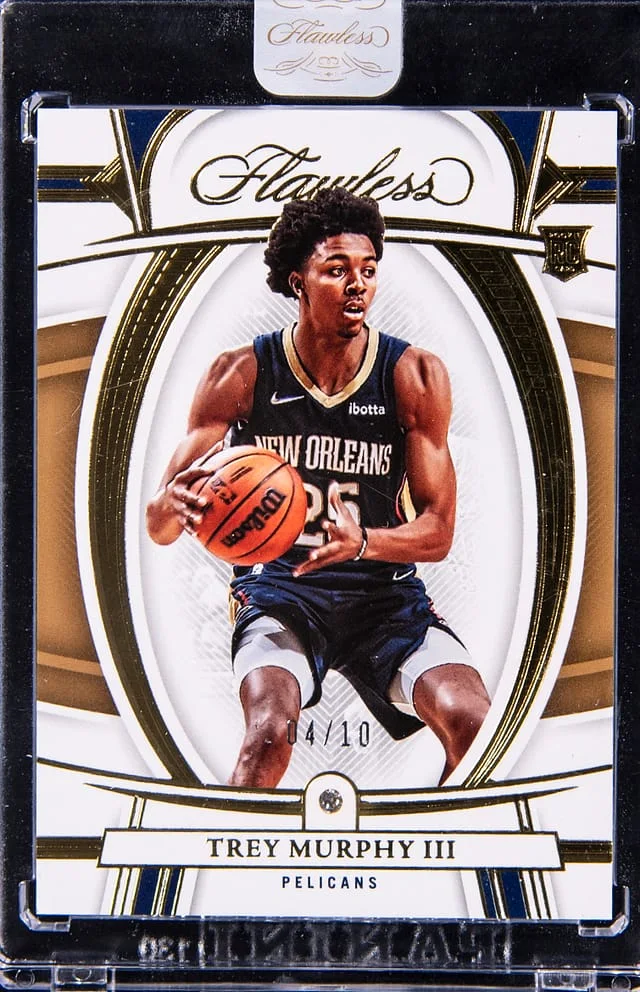 2021-22 Panini Flawless Trey Murphy III - Panini Encased Gold Diamond #36 card image