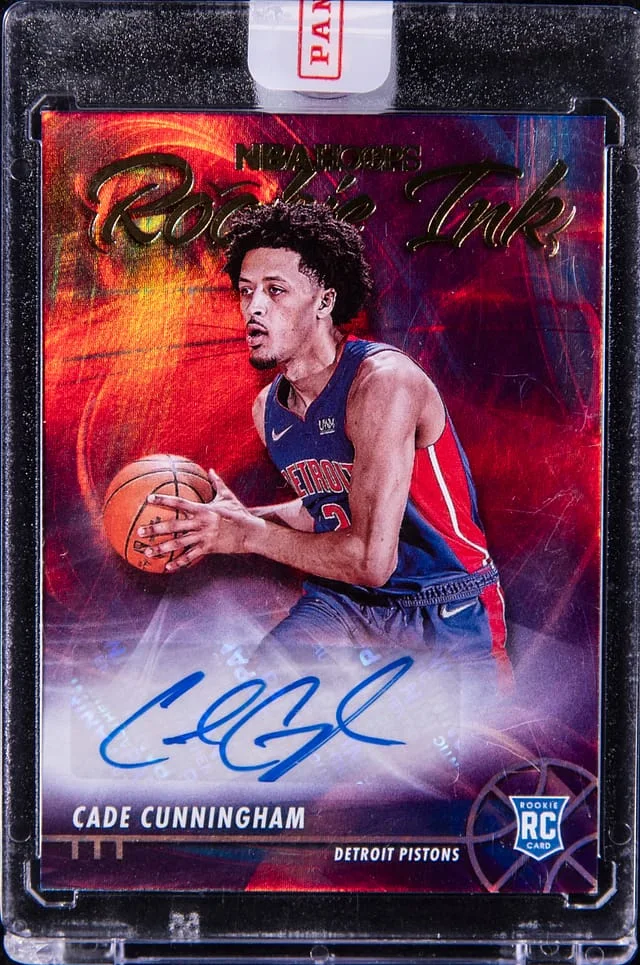 2021-22 Panini Hoops Cade Cunningham Ink #RI-CC card image