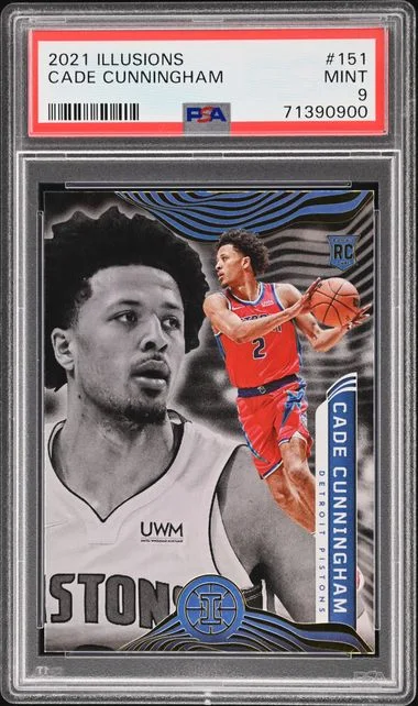 2021-22 Panini Illusions Cade Cunningham #151 card image