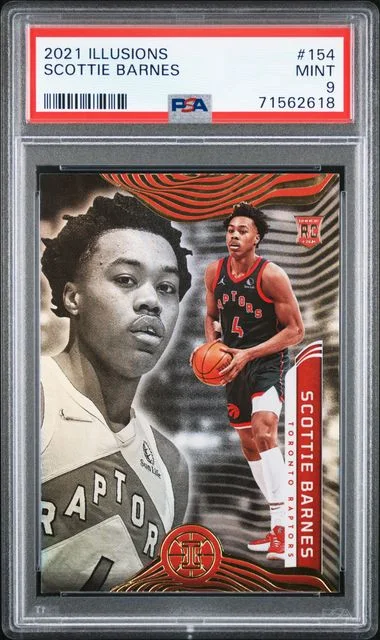 2021-22 Panini Illusions Scottie Barnes #154 card image