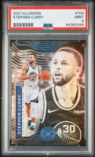 2021-22 Panini Illusions Stephen Curry #104 card image
