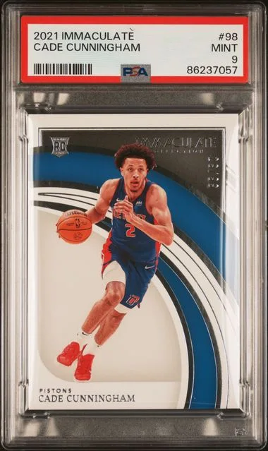 2021-22 Panini Immaculate Collection Cade Cunningham #98 card image
