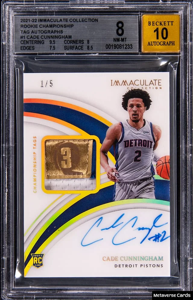 2021-22 Panini Immaculate Collection Championship #no-number card image