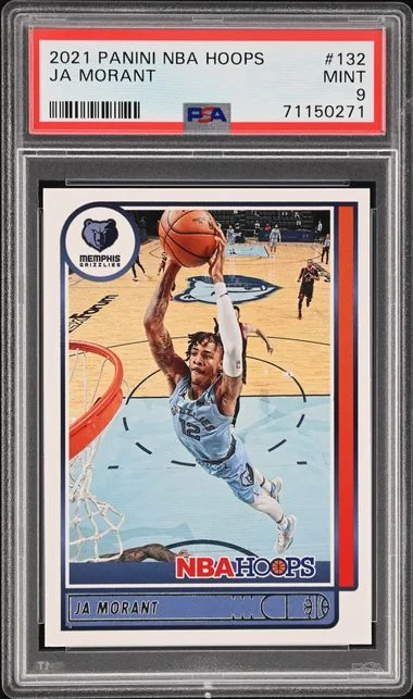 2021-22 Panini Ja Morant NBA Hoops #132 card image