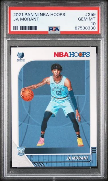 2021-22 Panini Ja Morant NBA Hoops #259 card image