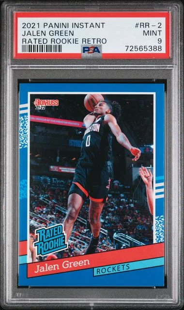 2021-22 Panini Jalen Instant Rated Retro #RR-2 card image