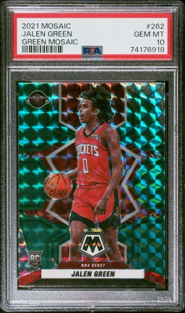 2021-22 Panini Mosaic Jalen Silver #262 card image