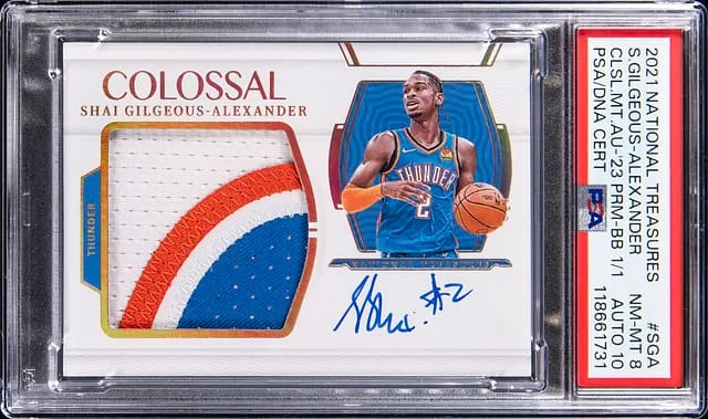 2021-22 Panini National Treasures Colossal #no-number card image