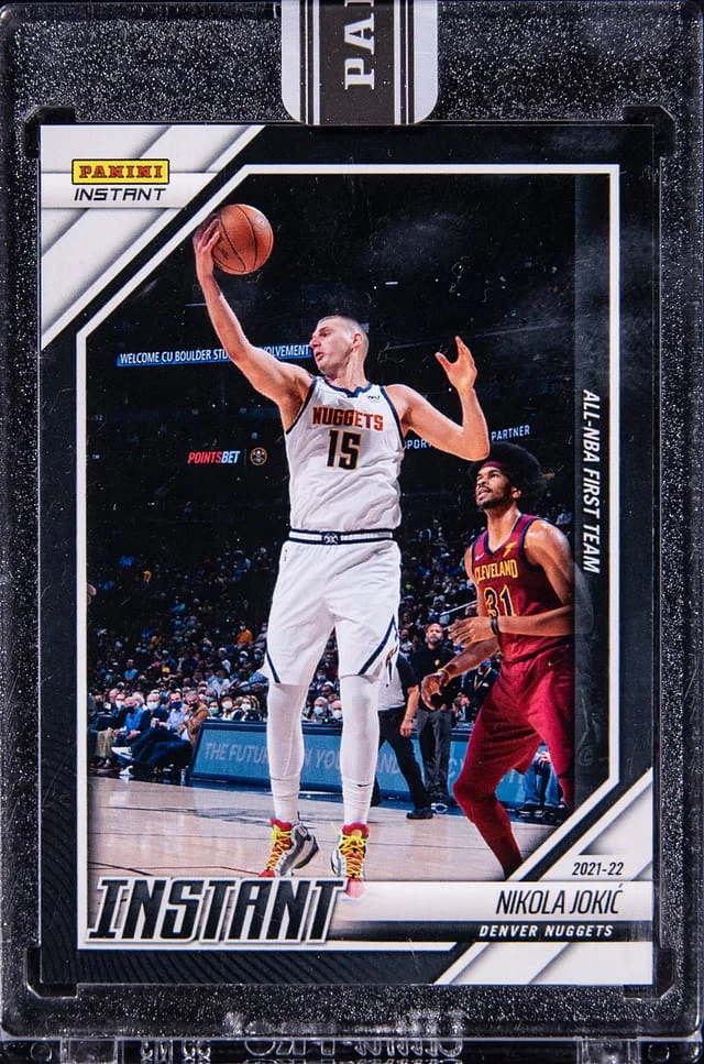 2021-22 Panini Nikola Jokic - Panini Encased Instant Black #274 card image