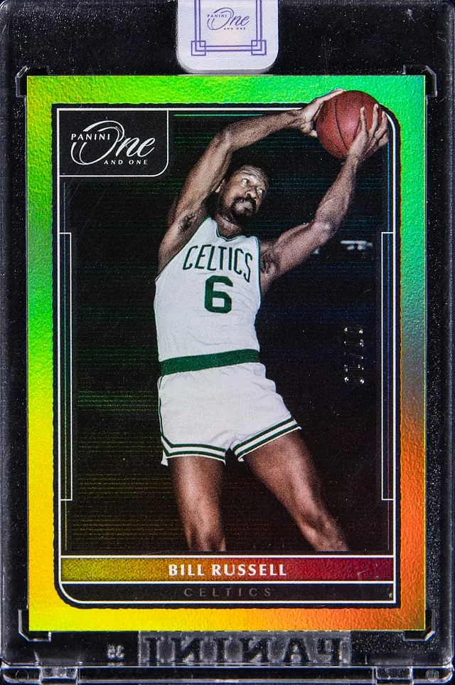 2021-22 Panini One and One Bill Russell - Panini Encased #173 card image