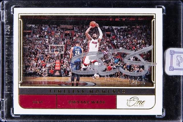 2021-22 Panini One and One Dwayne Wade #TM-DWD card image