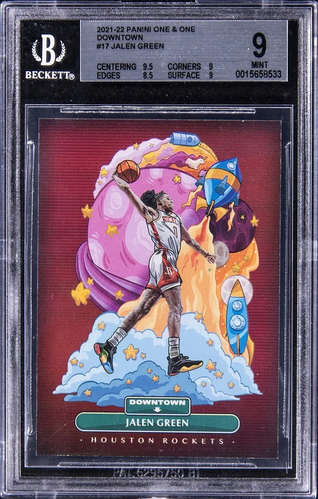 2021-22 Panini One and One Jalen Downtown #17 card image