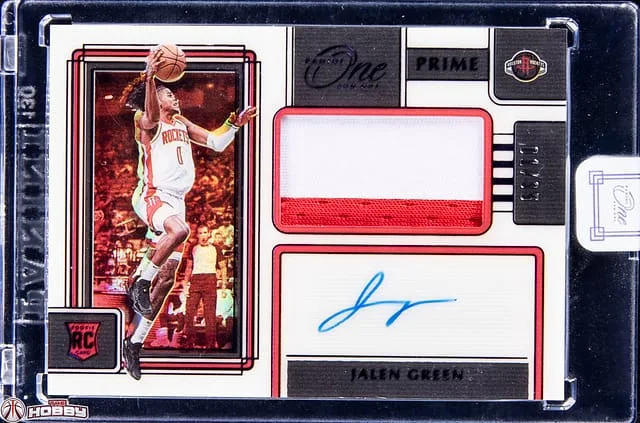 2021-22 Panini One and One Jalen Prime #PR-JGR card image