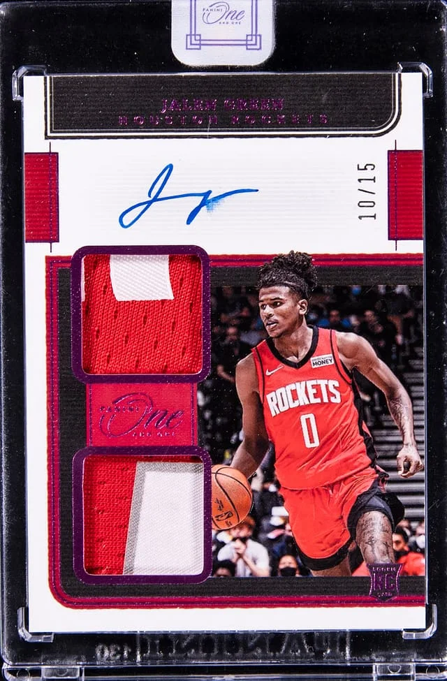 2021-22 Panini One and One Jalen Dual #RD-JGR card image