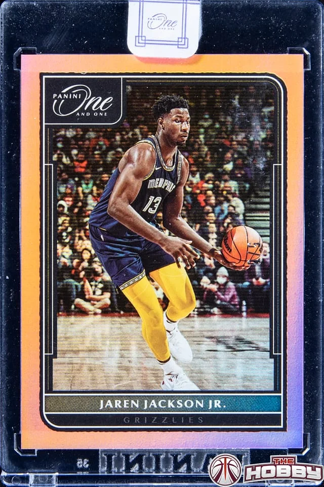 2021-22 Panini One and One Jaren Jackson Jr. - Panini Encased #82 card image