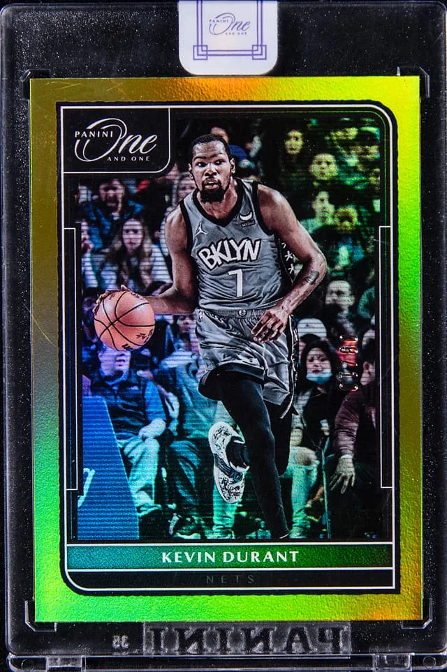 2021-22 Panini One and One Kevin Durant - Panini Encased #2 card image