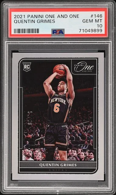 2021-22 Panini One and One Quentin Grimes #146 card image