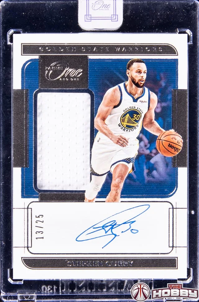 2021-22 Panini One and One Stephen Curry #JA-SCY card image