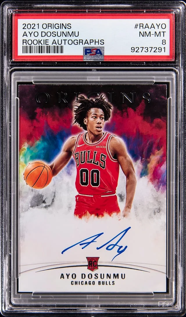 2021-22 Panini Origins Ayo Dosunmu Autograph #RA-AYO card image