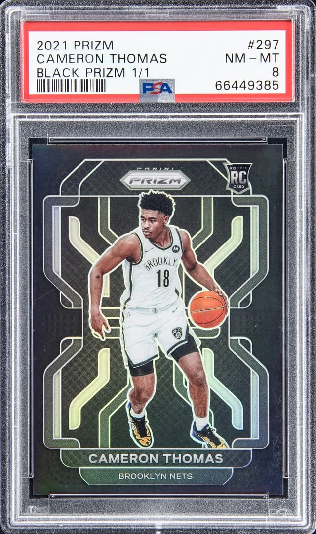 2021-22 Panini Prizm Cameron Thomas #297 card image
