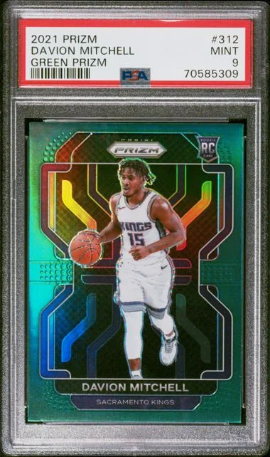 2021-22 Panini Prizm Davion Mitchell #312 card image