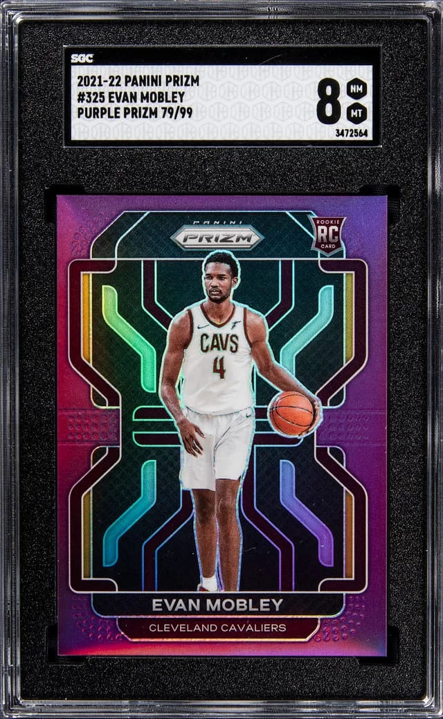 2021-22 Panini Prizm Evan Mobley #325 card image