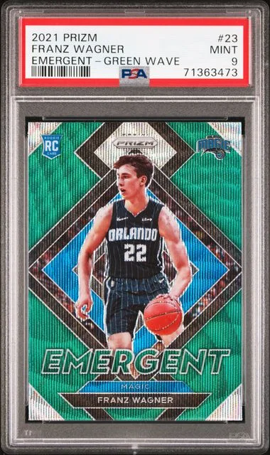 2021-22 Panini Prizm Franz Wagner Emergent #23 card image