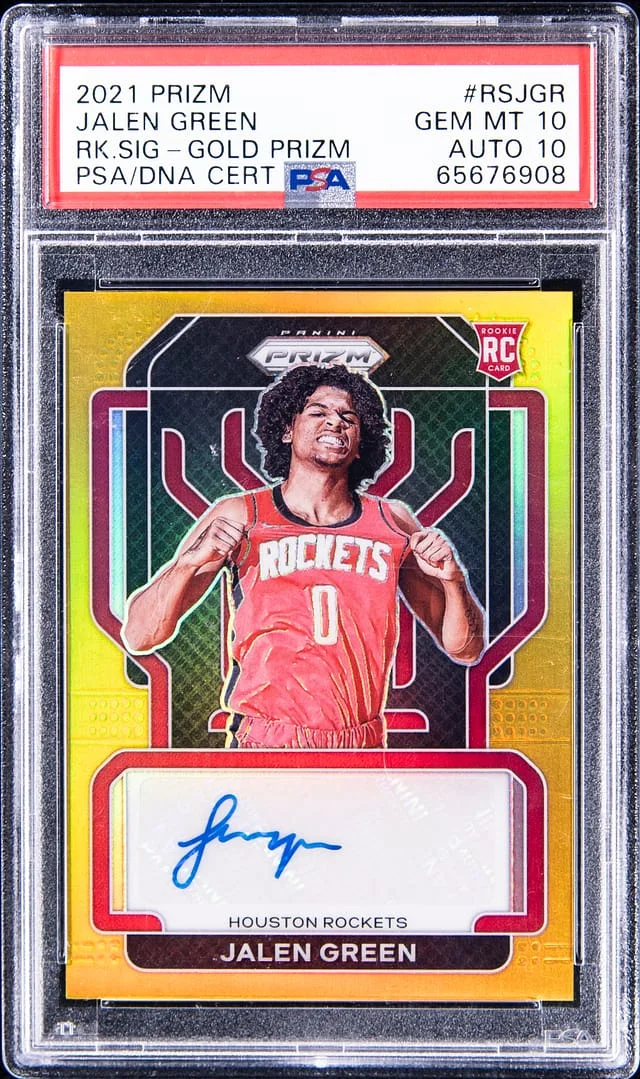 2021-22 Panini Prizm Jalen Signatures #RS-JGR card image