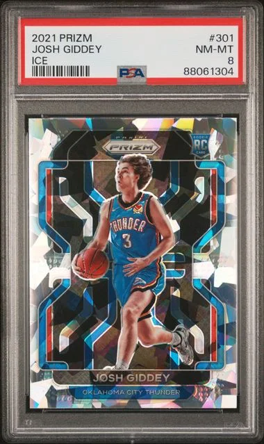 2021-22 Panini Prizm Josh Giddey #301 card image